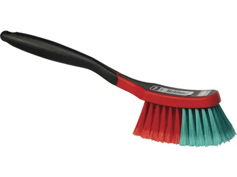 Transport 525252 handborstel klein 320x70mm, met rubber stootran