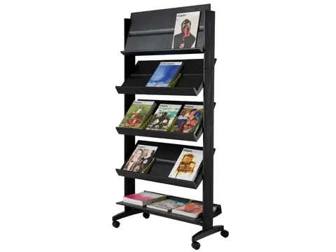 Mobiele Folderhouder Zwart