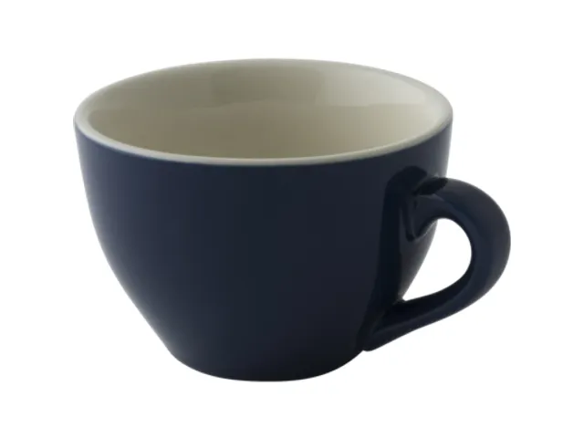 Cappuccinokop Colors Palmer 18cl Porselein Blauw doos 6 st