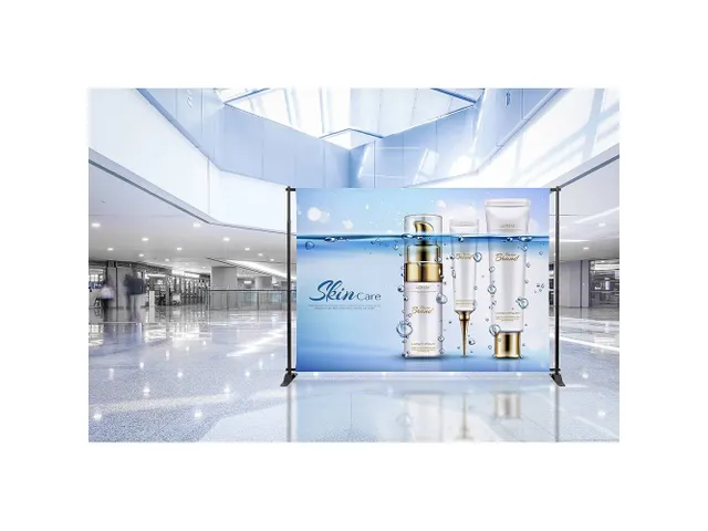 Impression pour mur stand d'exposition Flex Wall 200x200cm