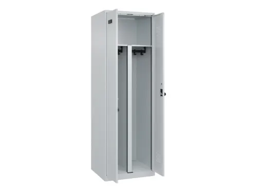 PBM-locker,HxBxD 1850x600x500mm,2vak,vak B 300mm,draaigrendel