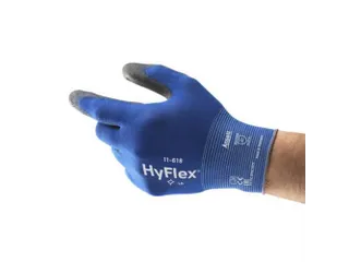 Ansell HyFlex 11-618 nylon precisiehandschoenen, blauw, maat 9 - 1