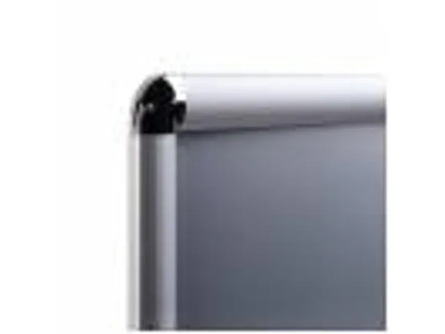 Kliklijst A0 Ronde Hoeken 25mm Zilver