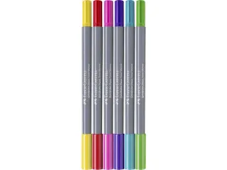 Duo aquarelmarker Goldfaber etui 6 stuks Candy shop - 1