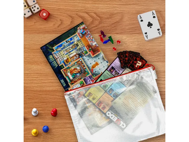 Opbergtas Djois met rits A3 assorti