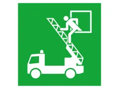 Bord Voor Vluchtroutesignalering,Reddingsuitgang,Sticker,Folie