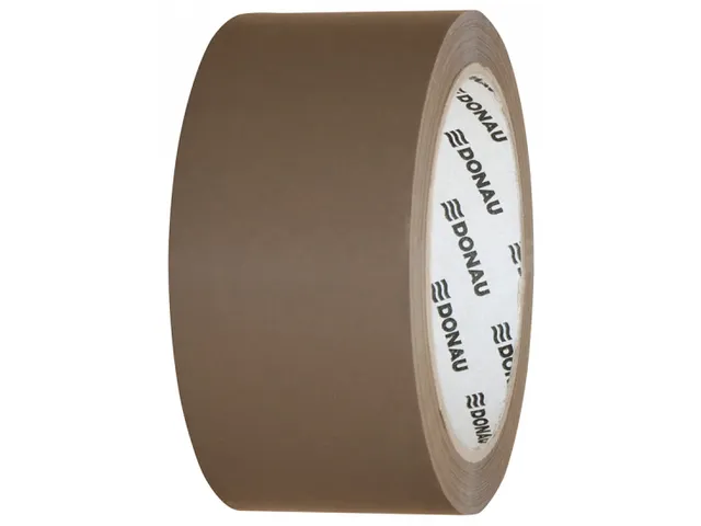 Donau verpakkingstape PP Hot-Melt 48mmx66m 50 micron bruin