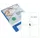 Etiket Rillprint 105x148mm mat transparant 100 etiketten