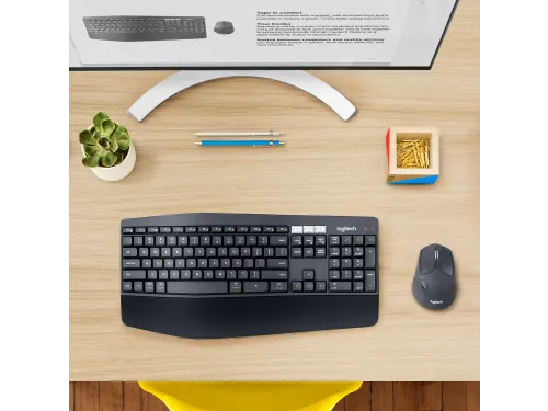 Logitech MK850 Performance Draadloos toetsenbord QWERTZ en muis