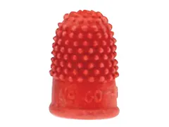 Doigtier de comptage Ø14mm rouge 20 pièces