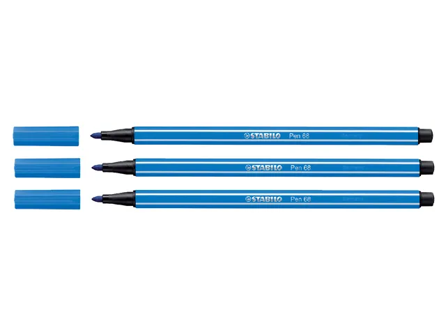 Viltstift STABILO Pen 68/41 medium ultramarijn blauw
