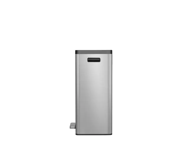 Ecocasa Ii Recycling Pedaalemmer Mat RVS 20 Liter + 20 Liter