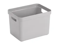 #*Sigma Home Box 18L lichtgrijs 29x39,5x28,5cm