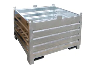 Systeem-Stapelcontainer Verzinkt 850x1200x1200mm 1000kg Inhoud 1m³ - 1