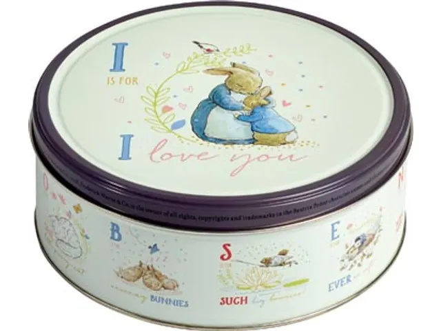 Hamlet Peter Rabbit koeken, metalen doos van 150 gram