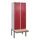 Z-garderobekast,HxBxD 2120x800x815mm,4vak,vak B 400mm,draaigrendel