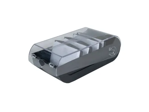 Steekkaartenbak BUNN YBOX A7 zwart/krist.