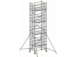 rolsteiger,reik H 9,4m,steiger H 8,64m,4platform(s),m. luik - 1