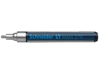 Lakmarker Schneider Maxx 270 1-3mm Zilver - 10
