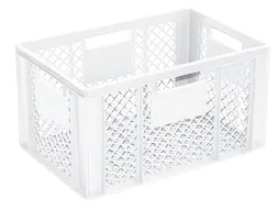 Euronorm Stapelkrat Hxlxb 320x600x400mm 63liter Open Wit
