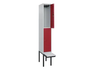 Dubbeldekse dekenkist,HxBxD 2120x300x815mm,1x2vak.,vak B 300mm - 2