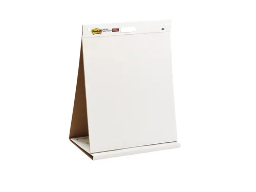 Meeting chart 3M Post-it 563 Super Sticky 508x584mm blanco