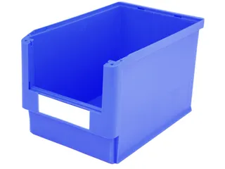 Zichtbakken Hxbxd 300x313x500/450mm Pp Blauw - 1