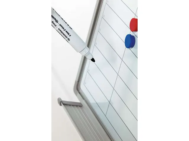 Planbord 90x120cm Softline profiel 8mm Werkdagen DU incl. dagenstrook