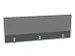 panneau de rehausse,p. table de bureau,MS-gris foncé,BN8078-gris