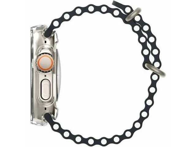 Spigen Case ACS05459 Watch Ultra 2/1 49mm Case Ultra Hybrid Crystal Cl