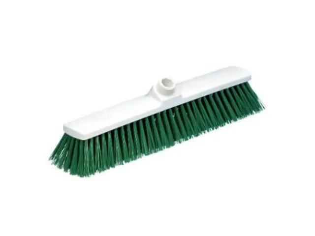 Diversey kunststof bezem zacht 40 cm groen