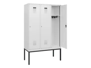 schoollocker,HxBxD 1950x1200x500mm,3vak,vak B 400mm,cil.-slot - 1