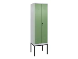 PBM-locker,HxBxD 2120x600x500mm,2vak,vak B 300mm,draaigrendel