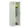 locker,HxBxD 1850x600x500mm,2vak,vak B 300mm,cil.-slot,staand op vloer