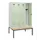 locker met bank,HxBxD 1950x1200x815mm,4vak,vak B 300mm,cilinderslot