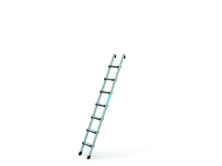 ladder,eenzijdig,7,treden,balk L 2,14m,geëloxeerd - 1