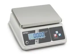 tafelweegschaal,niet ijkbaar,platform BxD 263x203mm,RVS