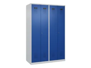 PBM-locker,HxBxD 1850x1200x500mm,4vak,vak B 300mm,cil.-slot - 2