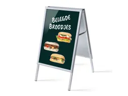Stoepbord A1 complete set met print "Belegde Broodjes"