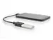 USB-adapter/converter OTG micro B/St - A/Bu 0,15m haaks zwart