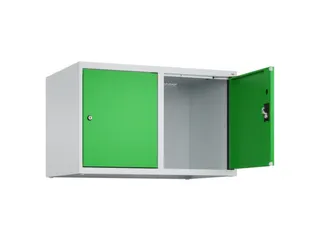 opzetkast,v. locker,2vak.,vak B 400mm,HxBxD 500x800x500mm,cilinderslot - 1