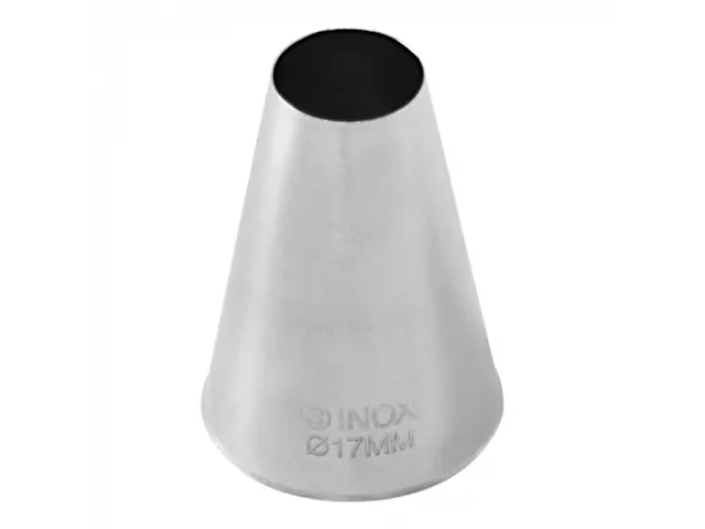 Spuitje rvs glad 14 Ø17mm