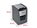 Papiervernietiger Rexel Optimum Auto+ 90X snippers 4x28mm