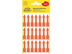 Avery Zweckform 3008 markeringspijlen 39x9mm lichtrood 189 stuks