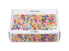 Autocollant en mousse Creativ Company formes diverses boîte 2640 piè