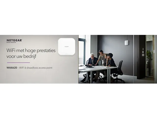 Wireless Access Point (WAX620) - WiFi 6 Dual-Band AX3600-snelheid | To