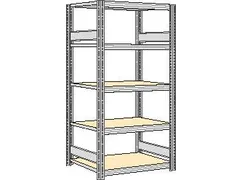 magazijnstelling,grondveld,HxBxD 2000x1061x626mm,vakl. 250kg