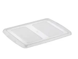 Nesta deksel voor 17L, 32L en 45L opbergboxen transparant - 46x36,5x2c