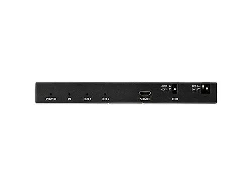 HDMI splitter 2-poorts 4K 60Hz met ingebouwde scaler