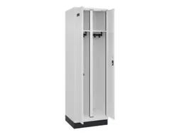 locker voor scheiding van kleding,HxBxD 1950x600x500mm,2vak